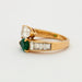 52 Van Cleef & Arpels Ring - Toi & Moi Emerald Diamond Ring 58 Facettes DV0373-1