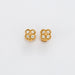VAN CLEEF & ARPELS Earrings - “Alhambra” Earrings, Yellow Gold and Diamonds 58 Facettes DV0447-2