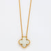VAN CLEEF & ARPELS Necklace - Rare Vintage "Alhambra" Necklace, Yellow Gold and Mother-of-Pearl 58 Facettes DV0447-1