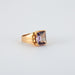 Ring 59 Purple stone ring 58 Facettes DV0099-8