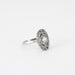 Ring 51 Art Deco style ring Diamonds Sapphires 58 Facettes DV0071-2