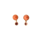 Boucles d'oreilles Boucles D'oreilles Corail Tourmaline Rose 58 Facettes DV0222-23