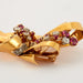 Brooch Knot Brooch Gold, Diamonds, Sapphires 58 Facettes DV0222-16