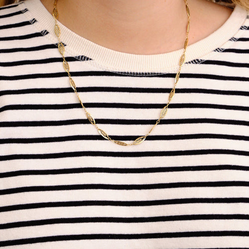 Collier Fine chaîne giletière en or 58 Facettes DV0222-6