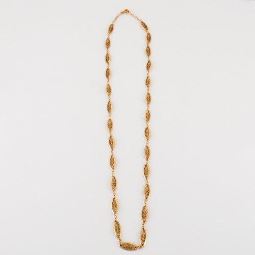 Collier Fine chaîne giletière en or 58 Facettes DV0222-6