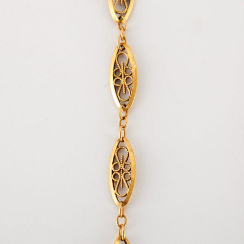 Collier Fine chaîne giletière en or 58 Facettes DV0222-6