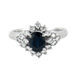 Ring 50 Sapphire Diamond Ring 58 Facettes DV0222-2