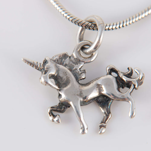 Collier Collier licorne Argent 58 Facettes