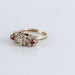 Bague 53 Bague 2 Rubis et Diamants 58 Facettes FM123