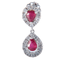 Boucles d'oreilles Boucles d'oreilles Rubis Diamants 58 Facettes 1
