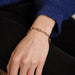 Bracelet Longueur : 18 cm / Jaune / Or 750 Bracelet Fin XIXème Or perles et diamants 58 Facettes 190158R