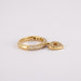 Ring 53 POIRAY - heart ring in yellow gold, diamonds 58 Facettes