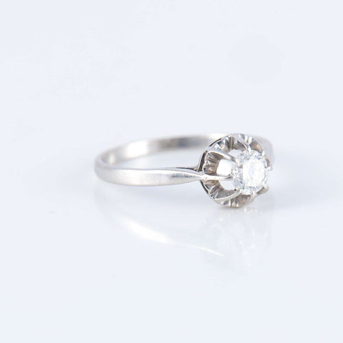 Bague 53 Bague Solitaire 58 Facettes JE253