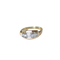 Bague Bague bandeau Art-Déco 3 Ors Diamants 58 Facettes