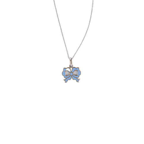 Collier Collier Noeud bleu 58 Facettes 1