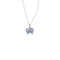 Collier Collier Noeud bleu 58 Facettes 1