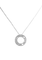 Collier Collier DINH VAN Pulse Or Blanc 750/1000 58 Facettes 64361-60747