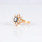 Bague Bague Marguerite Saphir Diamants 58 Facettes 1