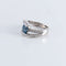 Bague 53 Bague Entrelac Saphir Diamants 58 Facettes FM95