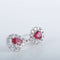 Boucles d'oreilles Boucles d'oreilles Rubis Diamants 58 Facettes 1
