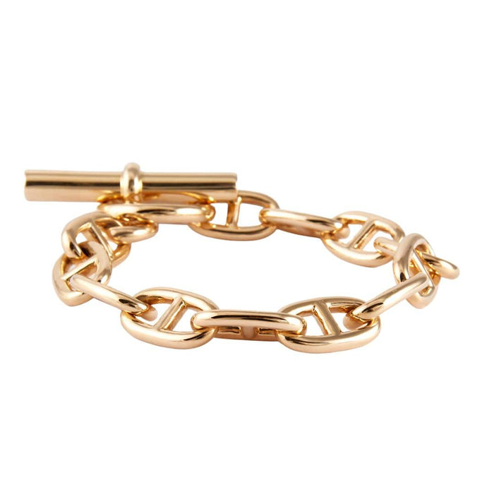 Bracelet Hermès - Bracelet Ancre Or Jaune 58 Facettes
