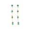 Boucles d'oreilles Boucles d'oreilles Apatites 58 Facettes
