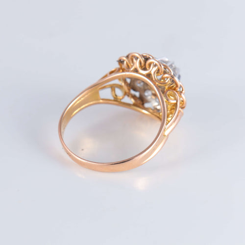 Bague Bague Solitaire Rétro 58 Facettes 1