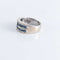 Bague 56 Bague Saphirs calibrés et Diamants 58 Facettes FM94