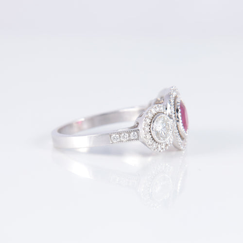 Bague Bague Rubis exceptionnel 58 Facettes 1