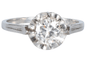 Bague 55 Bague solitaire Or blanc Diamant 58 Facettes J5330495938-AIG6
