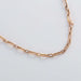 Antique chain necklace Rose gold 58 Facettes 1