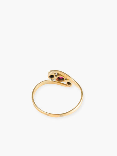 Bague Bague trois Rubis 58 Facettes C0112