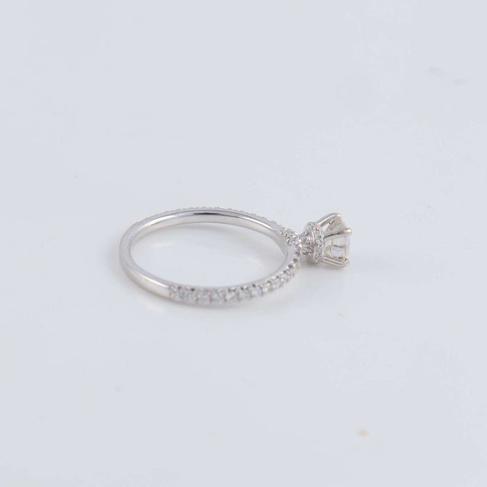 Bague 53 Bague Solitaire 0.55ct 58 Facettes 1