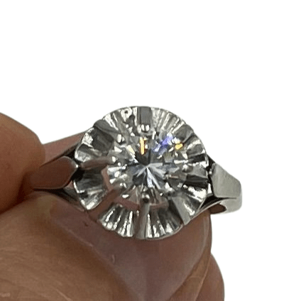 Bague Bague Solitaire diamant 1.20ct 58 Facettes