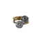 Bague 52 Bague "Toi et Moi"  3 Ors Diamants 58 Facettes