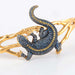 GAYDAMAK Bracelet - Black Diamond Lizard Bracelet 58 Facettes 1