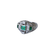 Ring Emerald and diamond dome ring 58 Facettes