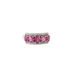 Ring 55 Garter ring, rubies and diamonds 58 Facettes