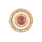 Bague 53 BULGARI – Bague Améthyste Nacre Diamants 58 Facettes