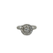 Bague 52 Bague ancienne rosace diamants 58 Facettes