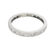 Bague Alliance en platine et diamants 58 Facettes 25378