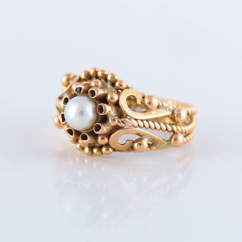 Bague 53 Bague Multifils Perle 58 Facettes 161