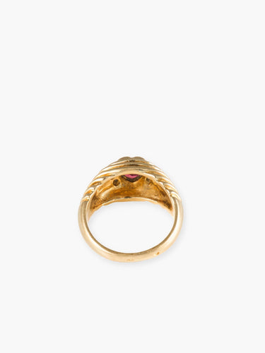 Bague Bague Coeur de rubis 58 Facettes B9856