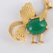 Pendentif Pendentif Vintage Coq Calcédoine Or Jaune 58 Facettes 1