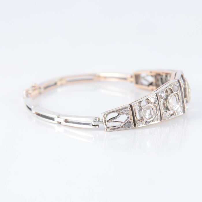 Bracelet Bracelet Art Déco Diamants 58 Facettes 1