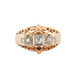Ring 58 Ornate Tank Ring - Diamonds 58 Facettes 1037
