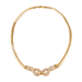 Necklace Bow motif necklace Diamonds 58 Facettes
