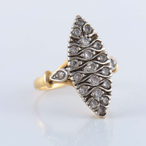 Bague 54 Bague Marquise Diamants 58 Facettes 133