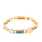 Bracelet BRACELET OR JAUNE SAPHIRS ET DIAMANTS 58 Facettes LP 2140