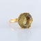 Bague 52 Bague Quartz jaune-brun 58 Facettes 85